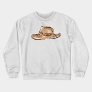 Cowboy hat .Country western Crewneck Sweatshirt